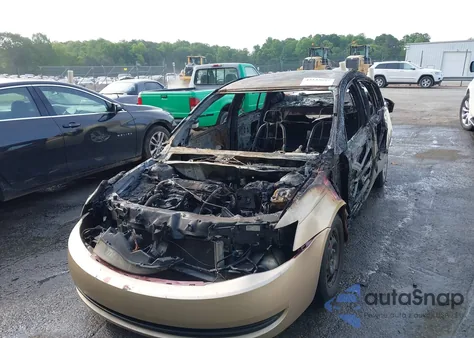 2004 Saturn Ion 2 из США, поврежденный, VIN 1G8AJ52F64Z156667